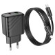 Hoco CS23A Charging Adapter PD30W (With Type C to IP Cable)